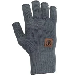 BlackOvis San Juan Fingerless Wool Gloves -Superfeet Shop blackovis san juan fingerless merino glove charcoal 1 1