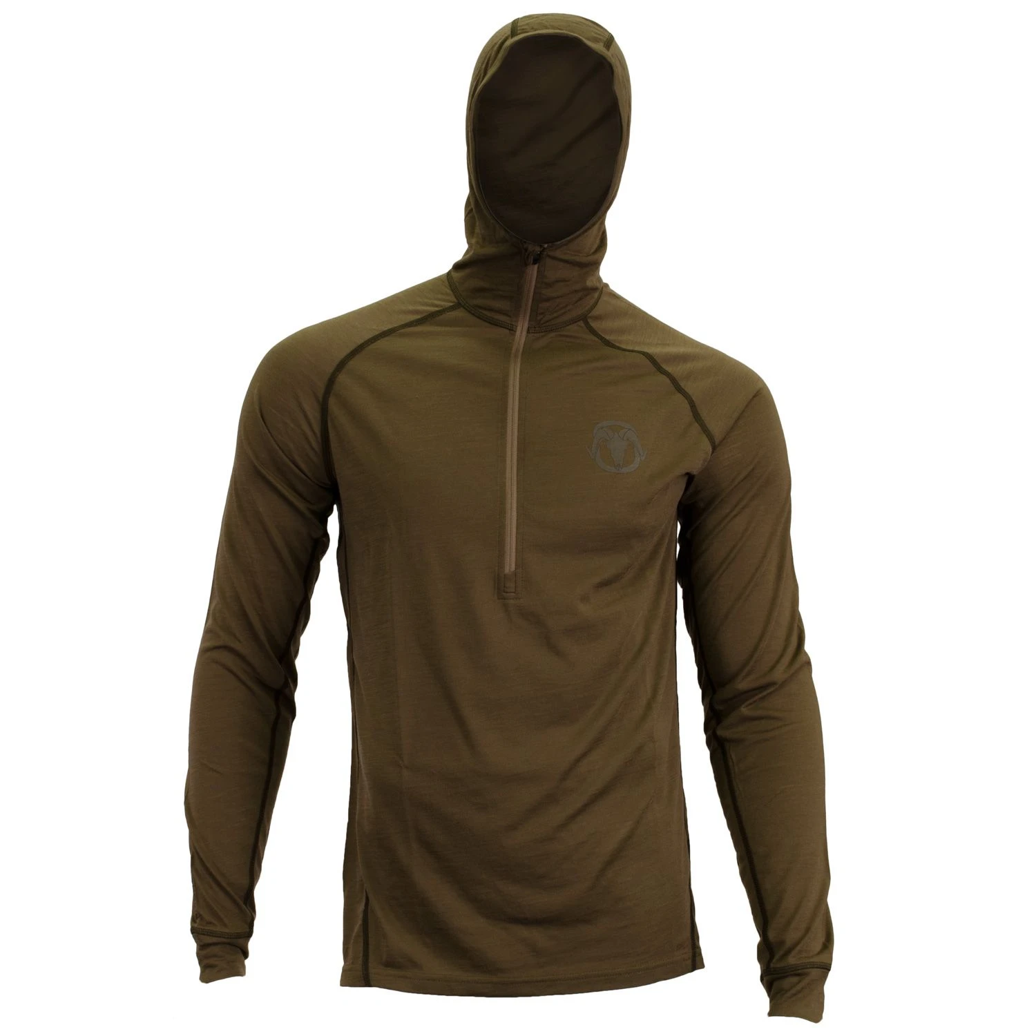 BlackOvis Venture Merino 1/2 Zip Hoodie 4 BlackOvis Venture Merino 1/2 Zip Hoodie - Image 2