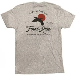 Final Rise Flyaway Short Sleeve Shirt -Superfeet Shop final rise flyaway tee gray 2