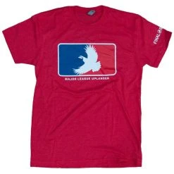Final Rise Major League Upland Short Sleeve Shirt -Superfeet Shop final rise major leage upland tee red 3