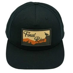 Final Rise Sentry Patch Cap -Superfeet Shop final rise sentry patch cap black