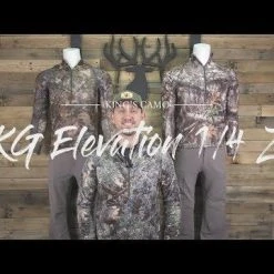 King's Camo XKG Elevation 1/4 Zip Tee -Superfeet Shop hqdefault 5 30