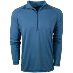 King's Camo XKG Elevation 1/4 Zip Tee -Superfeet Shop king s camo xkg elevation 1 4 zip tee pullover steel blue 1 36