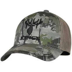 King's Camo Hunter Series Embroidered Mesh Hat -Superfeet Shop kings camo hunter series logo mesh hat kc ultra 2