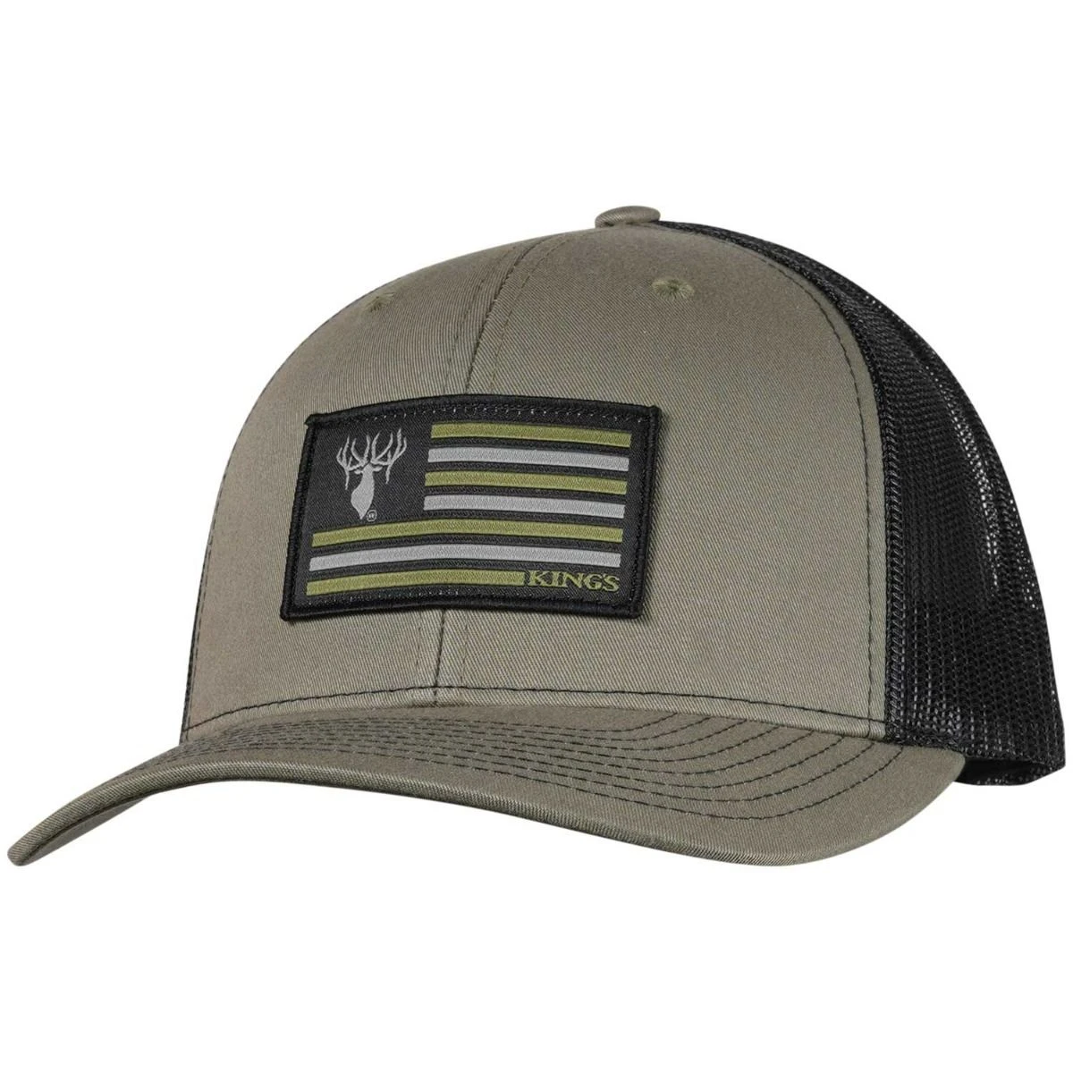 King's Camo Flag Patch Hat 3 King's Camo Flag Patch Hat
