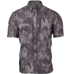 Kryptek Adventure III Short Sleeve Shirt -Superfeet Shop kryptek adventure iii short sleeved shirt typhon front