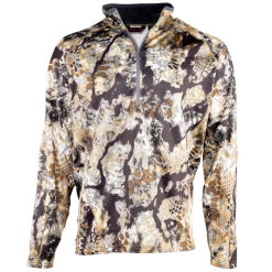 Kryptek Cronos 1/2 Zip Fleece -Superfeet Shop kryptek cronos zip fleece skyfall front