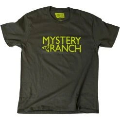 Mystery Ranch Logo Short Sleeve Shirt -Superfeet Shop mystery ranch logo short sleeve shirt dark olive