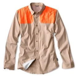 Orvis Featherweight Shooting Long Sleeve Shirt -Superfeet Shop orvis featherweight shooting long sleeve shirt sand blaze
