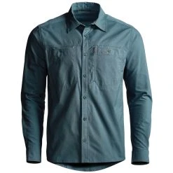 Sitka Harvester Long Sleeve Shirt -Superfeet Shop sitka harvester long sleeve shirt storm 1