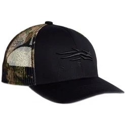 Sitka Icon Subalpine Mid Pro Trucker Hat -Superfeet Shop sitka icon subalpine mid pro trucker sitka black 2 1