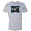 Stone Glacier Beer Logo Short Sleeve T-Shirt -Superfeet Shop stone glacier beer logo short sleeve t shirt front