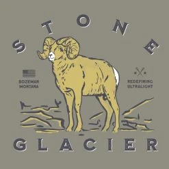 Stone Glacier Golden Ram T-Shirt -Superfeet Shop stone glacier golden ram t shirt 3